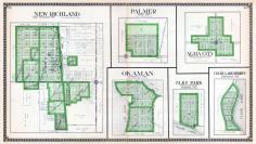 New Richland, Palmer, Okaman, Alma City, Elks Park, Clear Lake Heights, Waseca County 1937